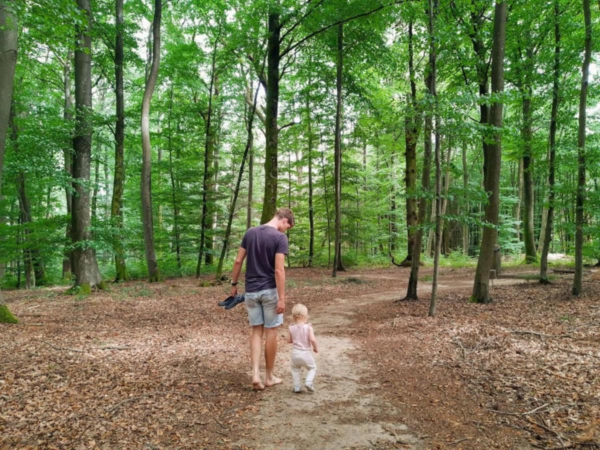 Nice Tent Lodge On A Campsite, Bordering The Forest, Luxembourg At 27 Km Medernach Exterior foto