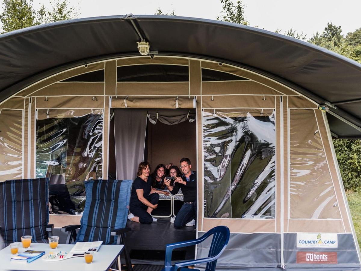 Nice Tent Lodge On A Campsite, Bordering The Forest, Luxembourg At 27 Km Medernach Exterior foto